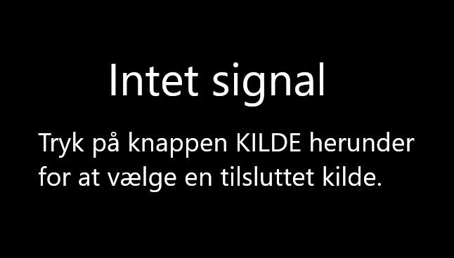 Intet signal DK